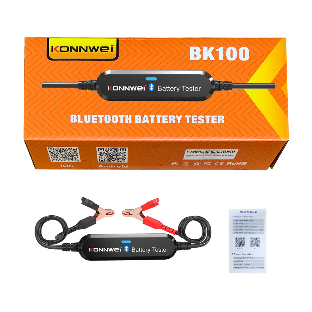 Konnwei-BK100-Bluetooth-battery-tester