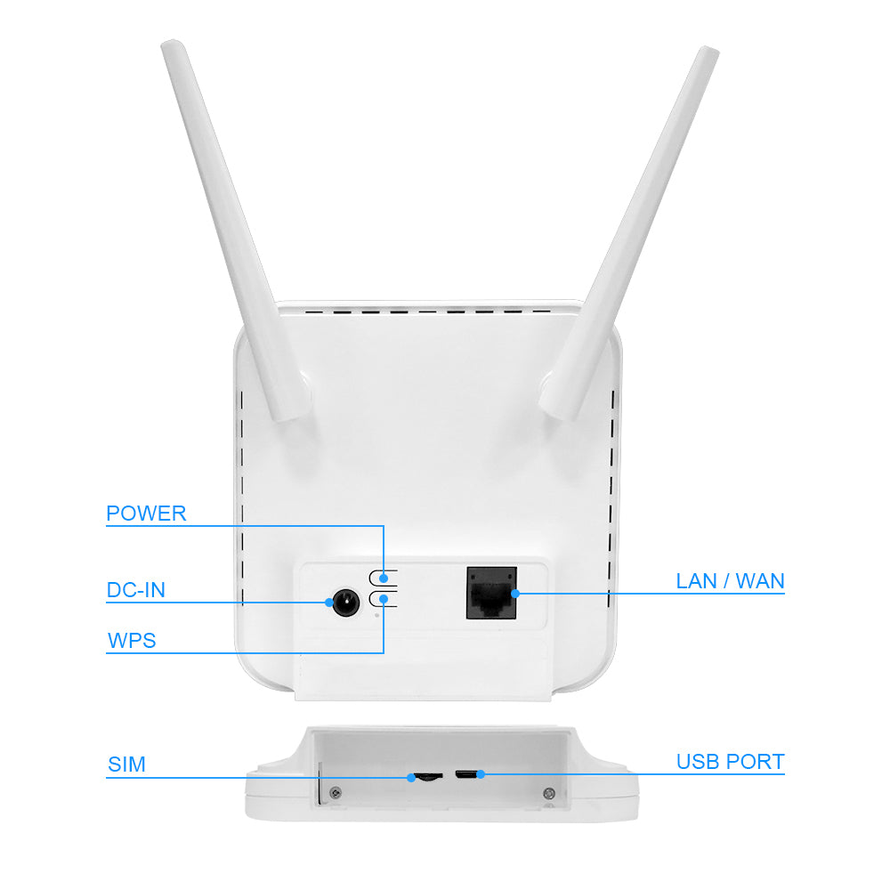 Olax 6X Router with Battery