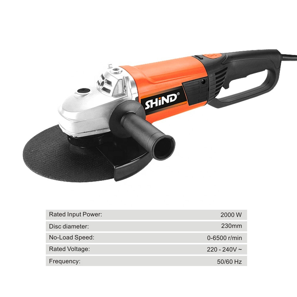 Shind 2000w angle grinder 34113