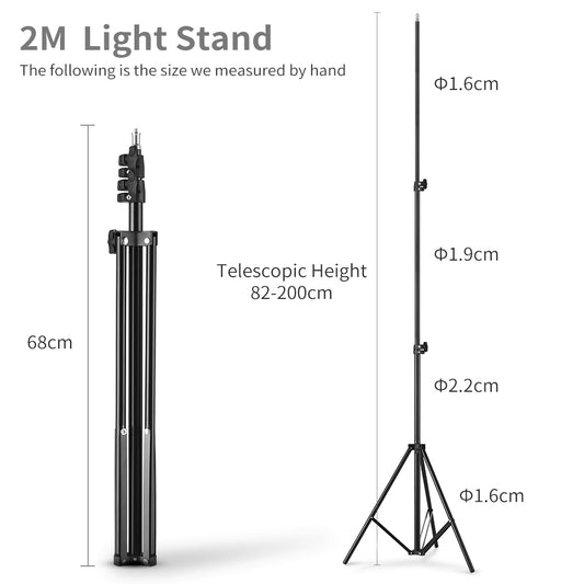 Jmary 3kg studio light stand