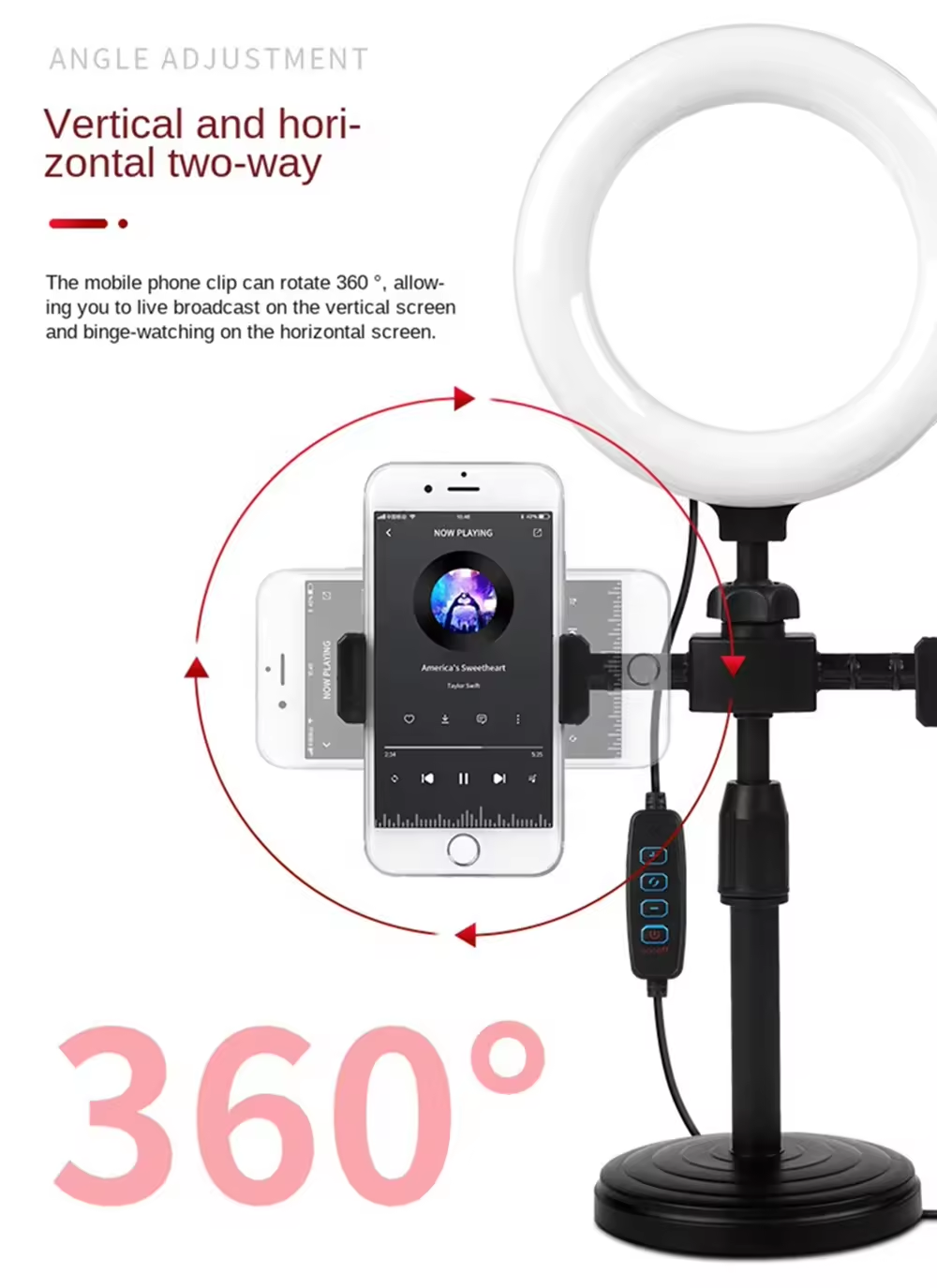 Desktop live kit full 6inch led