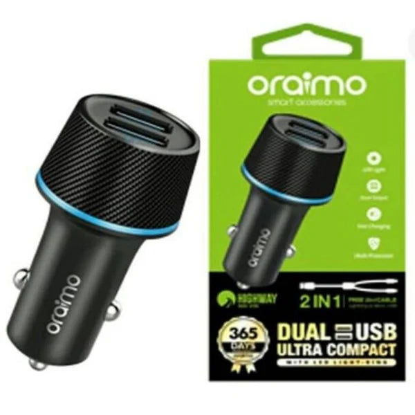 Oraimo fast car charger OCC-1152