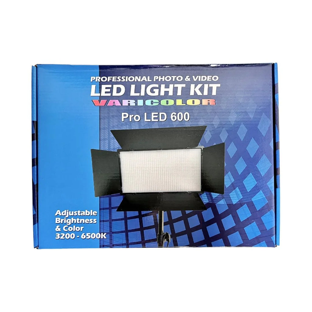 Professional photo and video led light kit