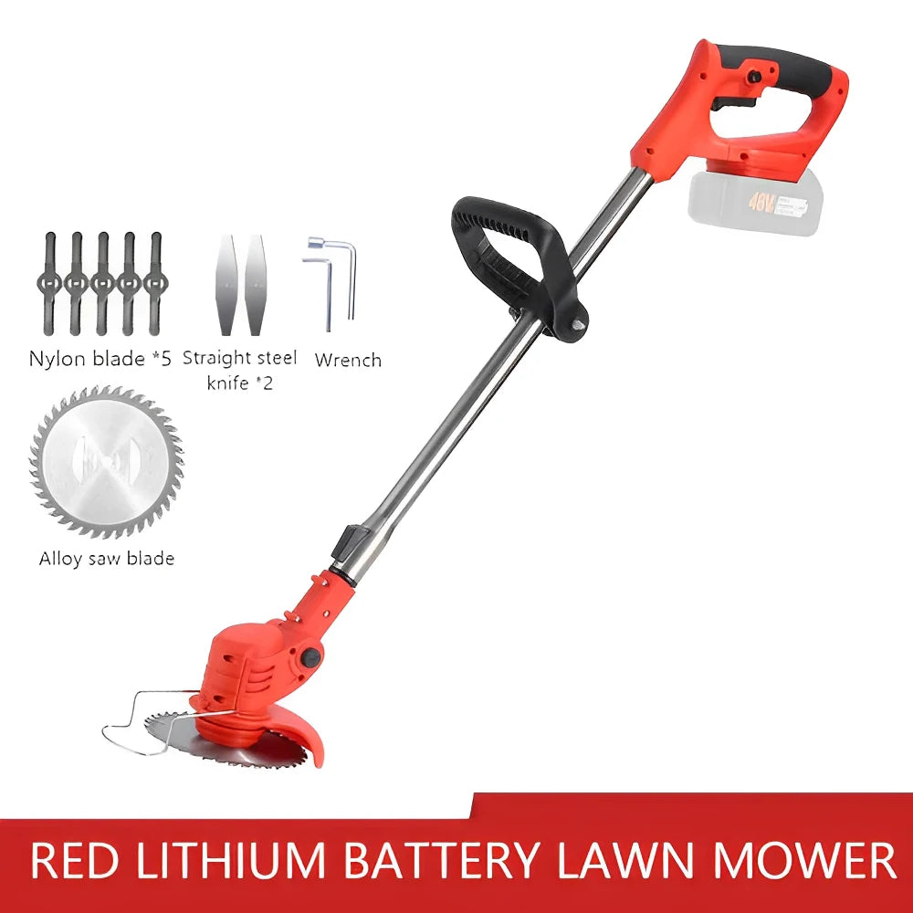 Lithium lawn mower grass cutter