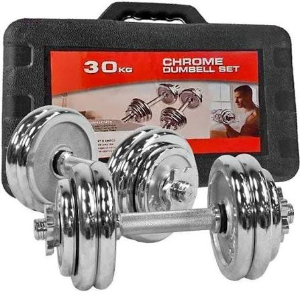 30kg metal dumbbells