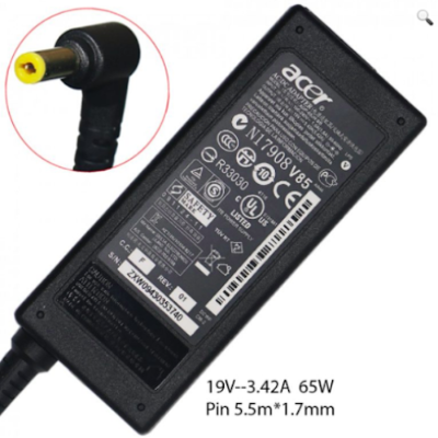 Acer yellow pin  laptop power pack charger