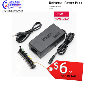 Universal laptop power pack charger