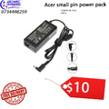 Acer small pin laptop power pack charger