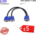 Vga splitter Y cable