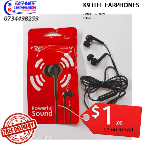 Itel K9 earphones