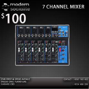 7 channel Mixer