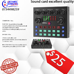 Sound card excellent quality