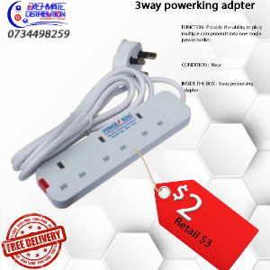 3way power king adaptor