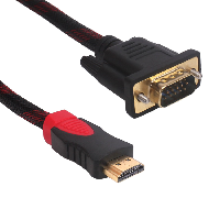 1.5m hdmi to Vga nylon cable
