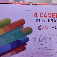 4 channel camera full HD kit color VU ABT 6004