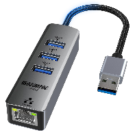 3.0  4port + Lan usb hub