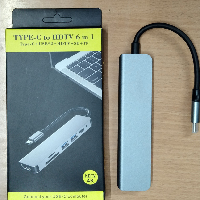 Type c to hdtv 6in1 hub