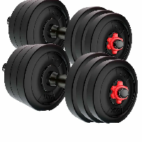 30kg weight pvc dumbbells