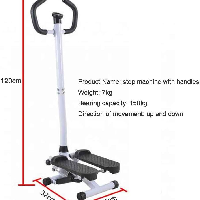 Stepper with handles