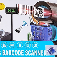Andowl Wired POS Barcode Scanner Q-SM5