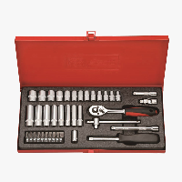 24pc set blue ribbon spanner box tool sets