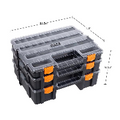 3in1 plastic  toolbox