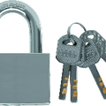 IAR tools H50mm iron padlock +3keys