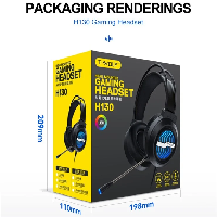 TWOLF head mounted gaming headset H130