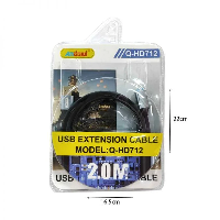 Andowl Q-HD712 USB extension cable 2m