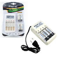 Jiabao AAA battery charger with  batteries
