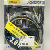 Andowl 3.5mm to 6.35mm audio cable Q-HD724