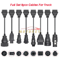8pcs Truck cables