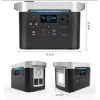 500w Energy Storage Power station with 150w solar panel