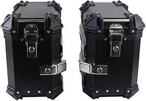 Side  Aluminium motorcycle pair storage box