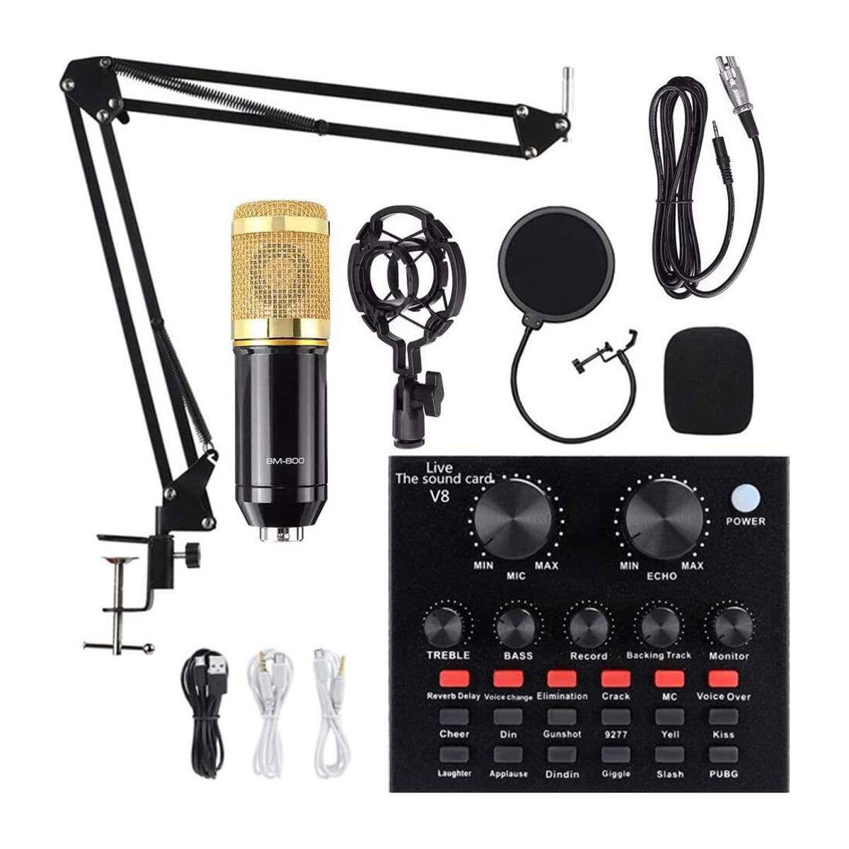 Condenser live kit Microphone