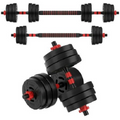 30kg weight pvc dumbbells
