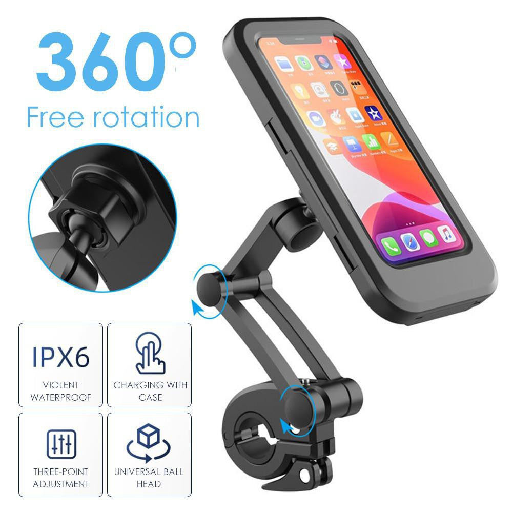 M3 waterproof bike phone holder