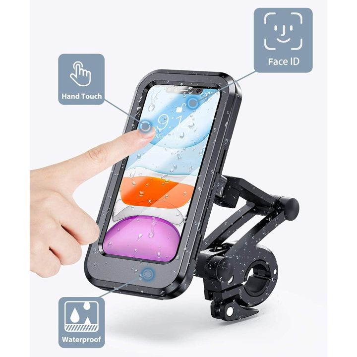 M3 waterproof bike phone holder