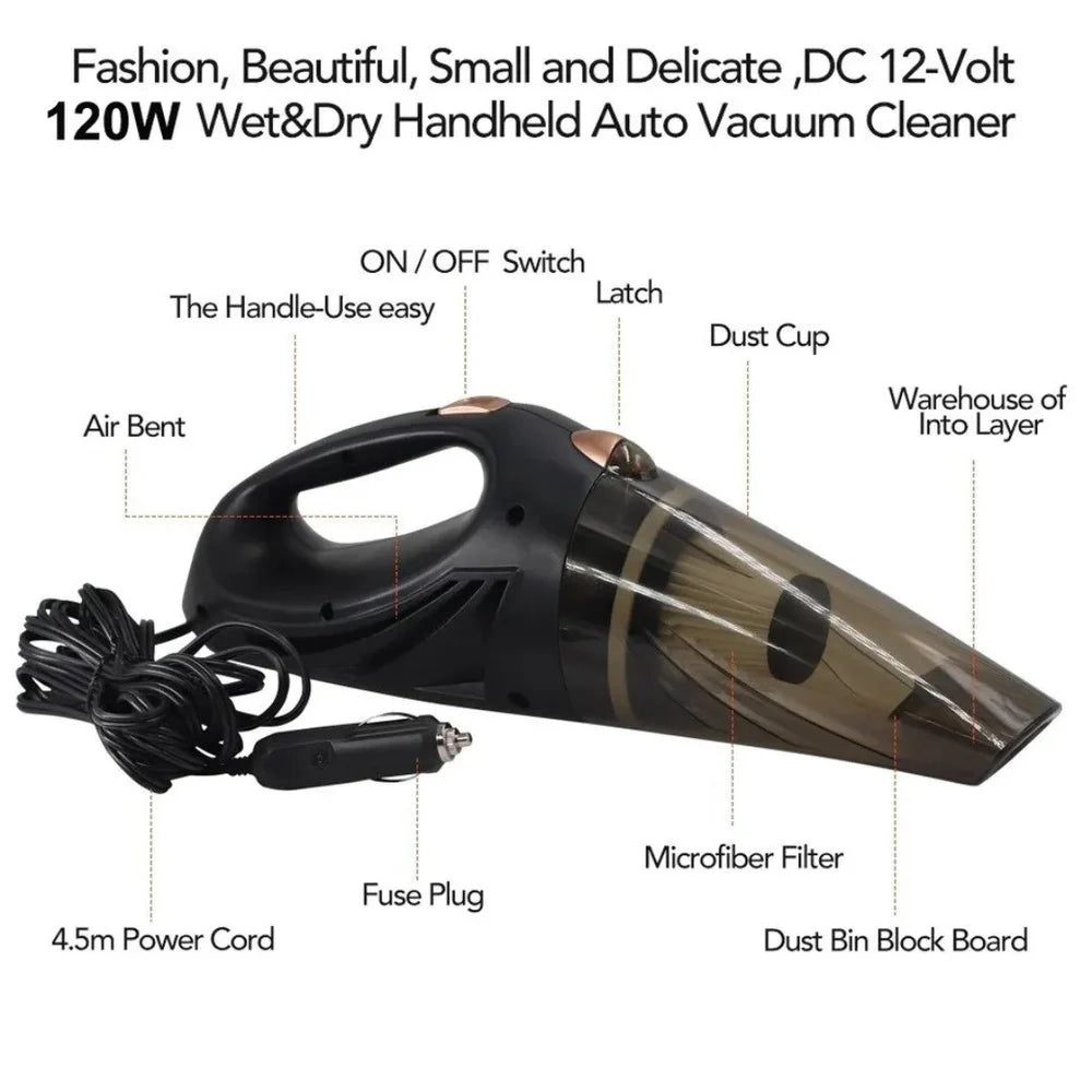 Car vacuum cleaner DC 12 wet/ dry 2001