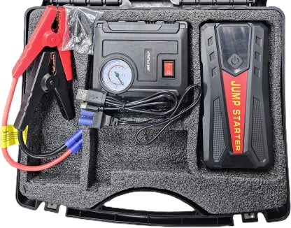 6.0L Multifuction jumper starter with tyre inflator