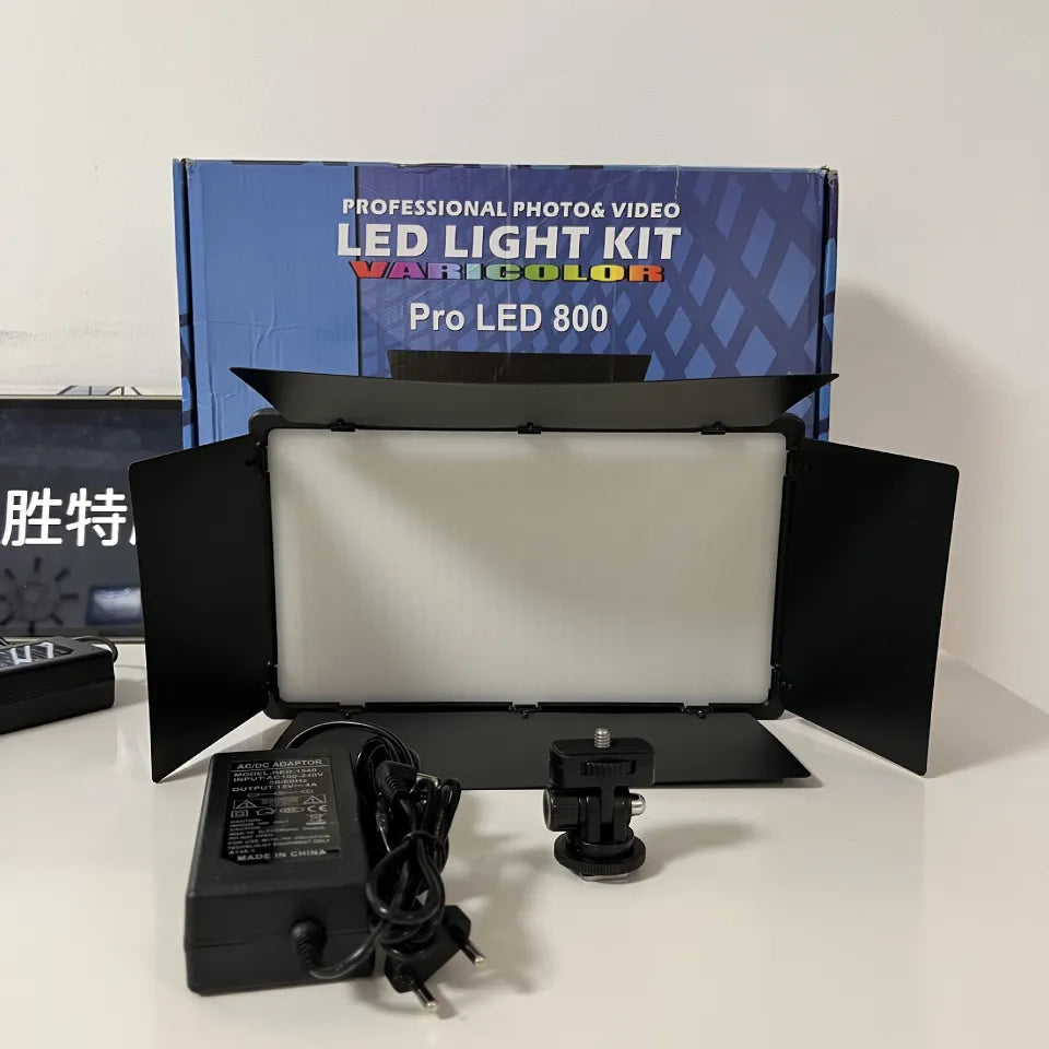 Proffessional-photo-and-video-led-light-kit-with-battery