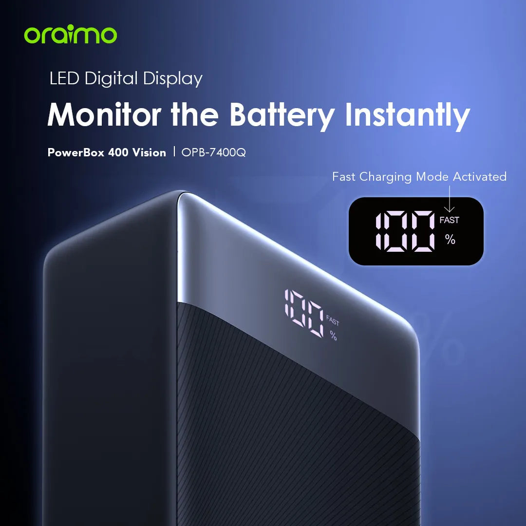 40 000mah oraimo power bank