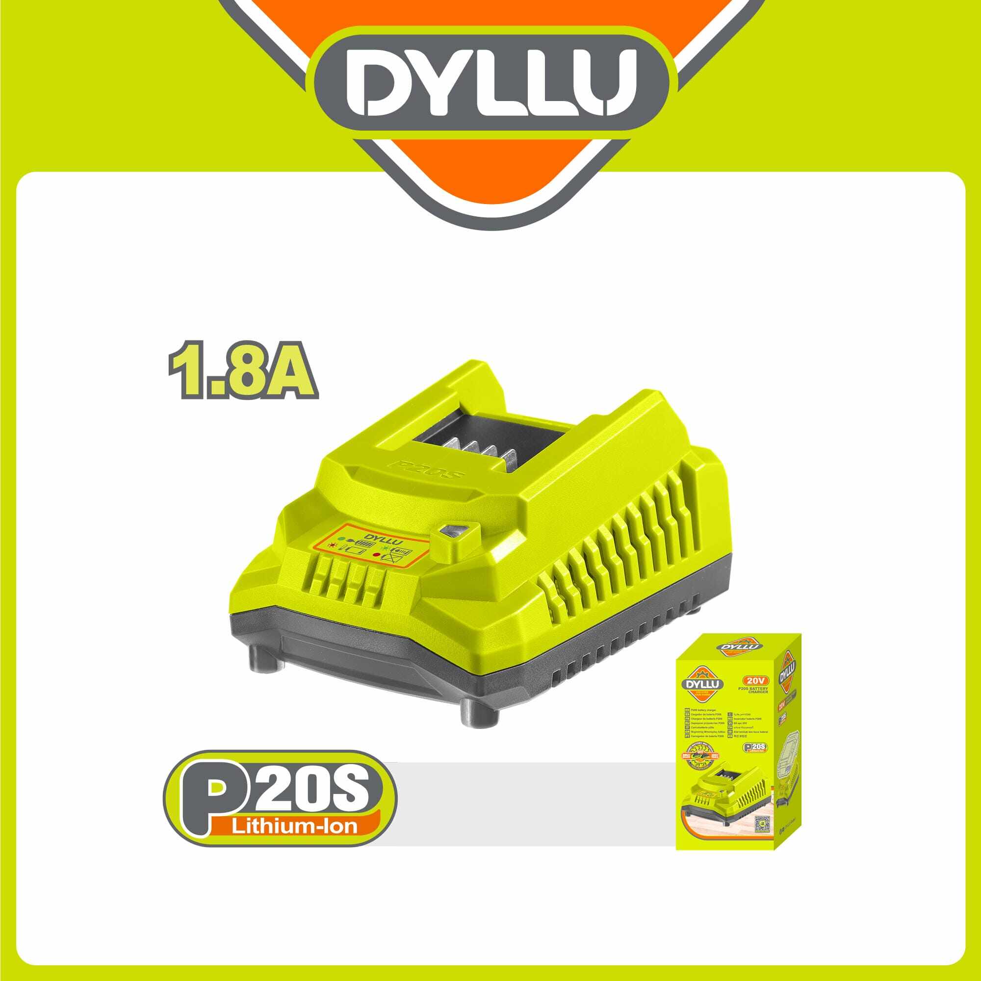 Dyllu battery charger 1.8A DTLB P518