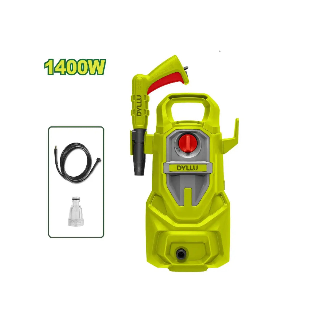 Dyllu 1400w high pressure washer