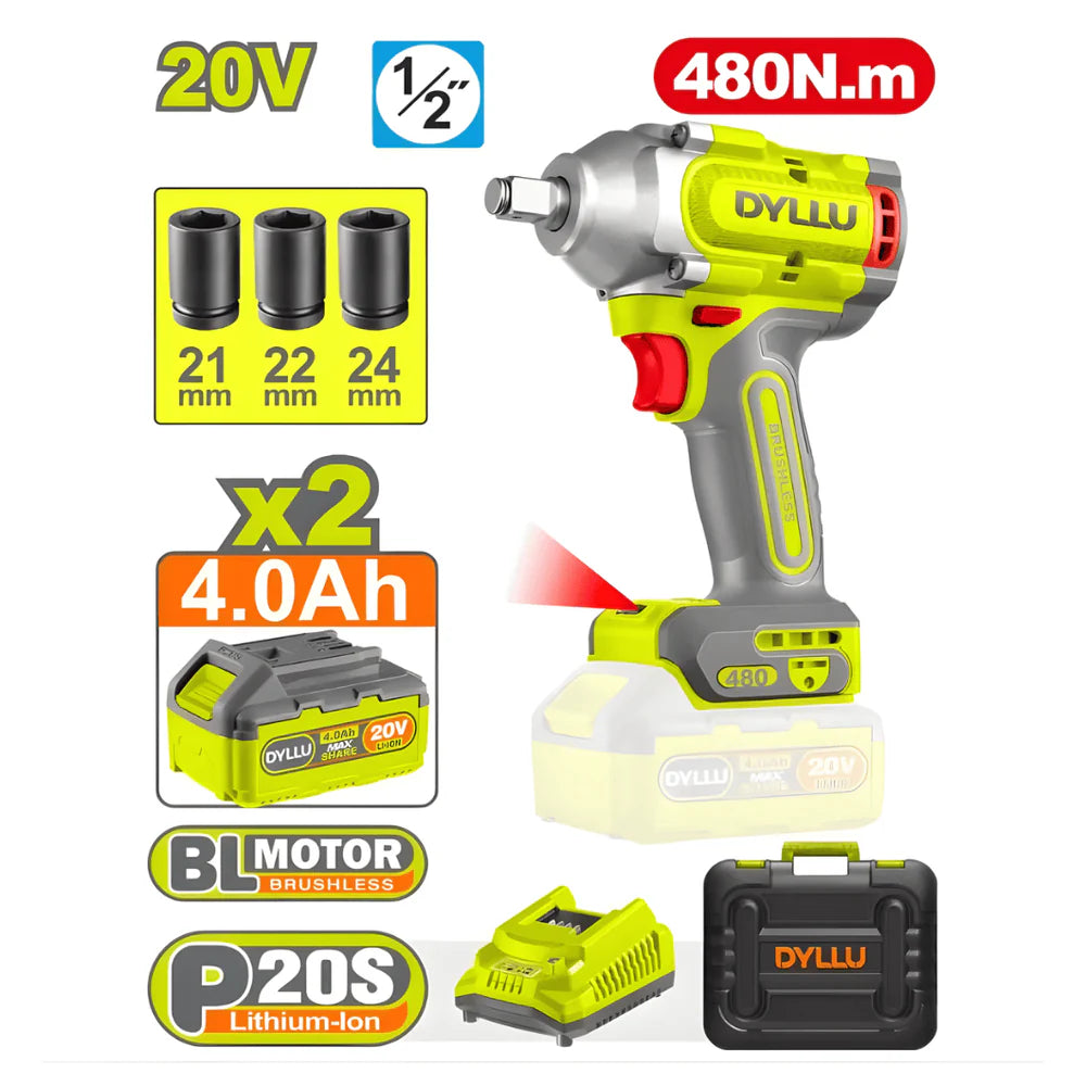 Dyllu cordless wrench DTCD 1B483