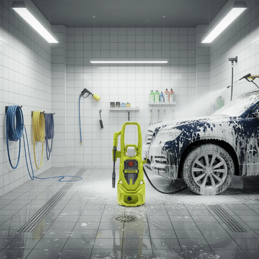 Dyllu 1800w high pressure washer