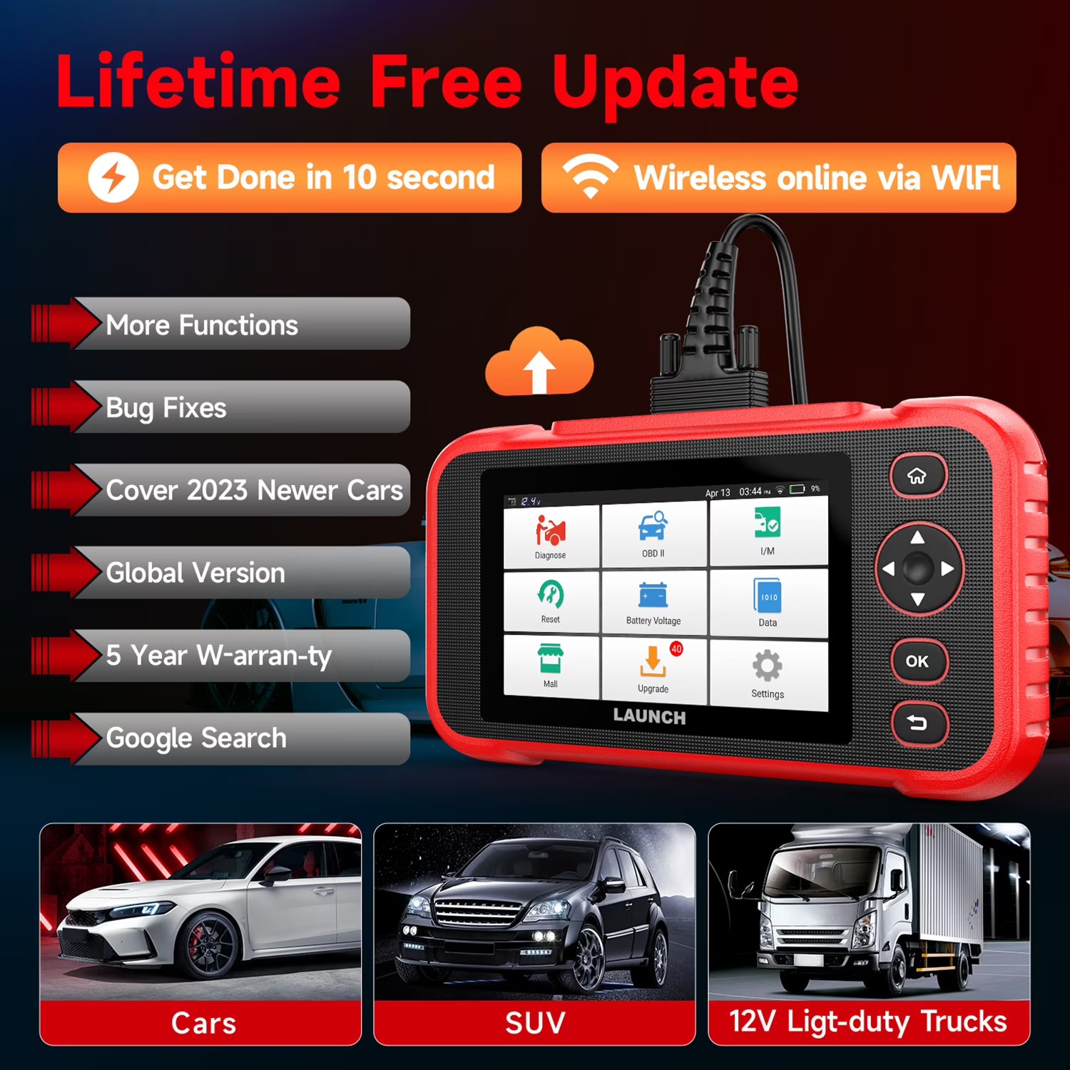 Launch CRP123i