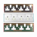 Metal surge protector extension adapter