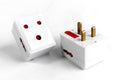Square to round socket extension adapter