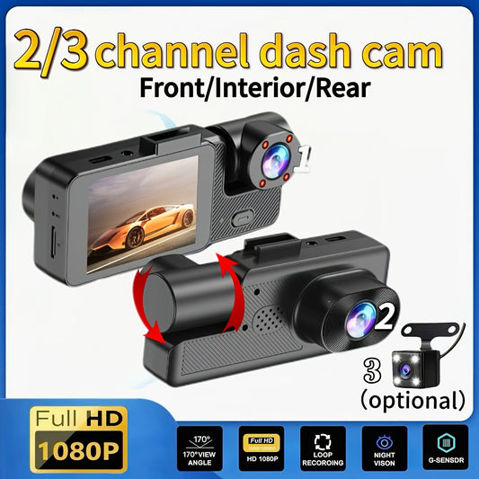 3 channel high definition driving recorder YMG052